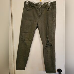 Arizona Olive Skinny Jeans